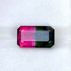 9.00 Carats Bi Color Tourmaline Stone