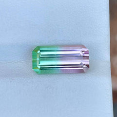 5.85 Carats Bi Color Tourmaline Stone