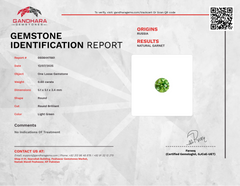 0.60 Carats Demantoid Garnet
