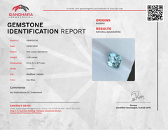 2.55 Aquamarine Modified Cushion Cut