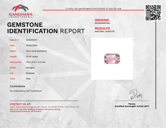 21.40 Carats Pink Kunzite Stone