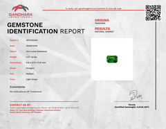 3.57 Carat Quality Tsavorite Garnet