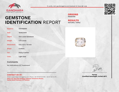 5.70 Carats Natural Topaz Gemstone