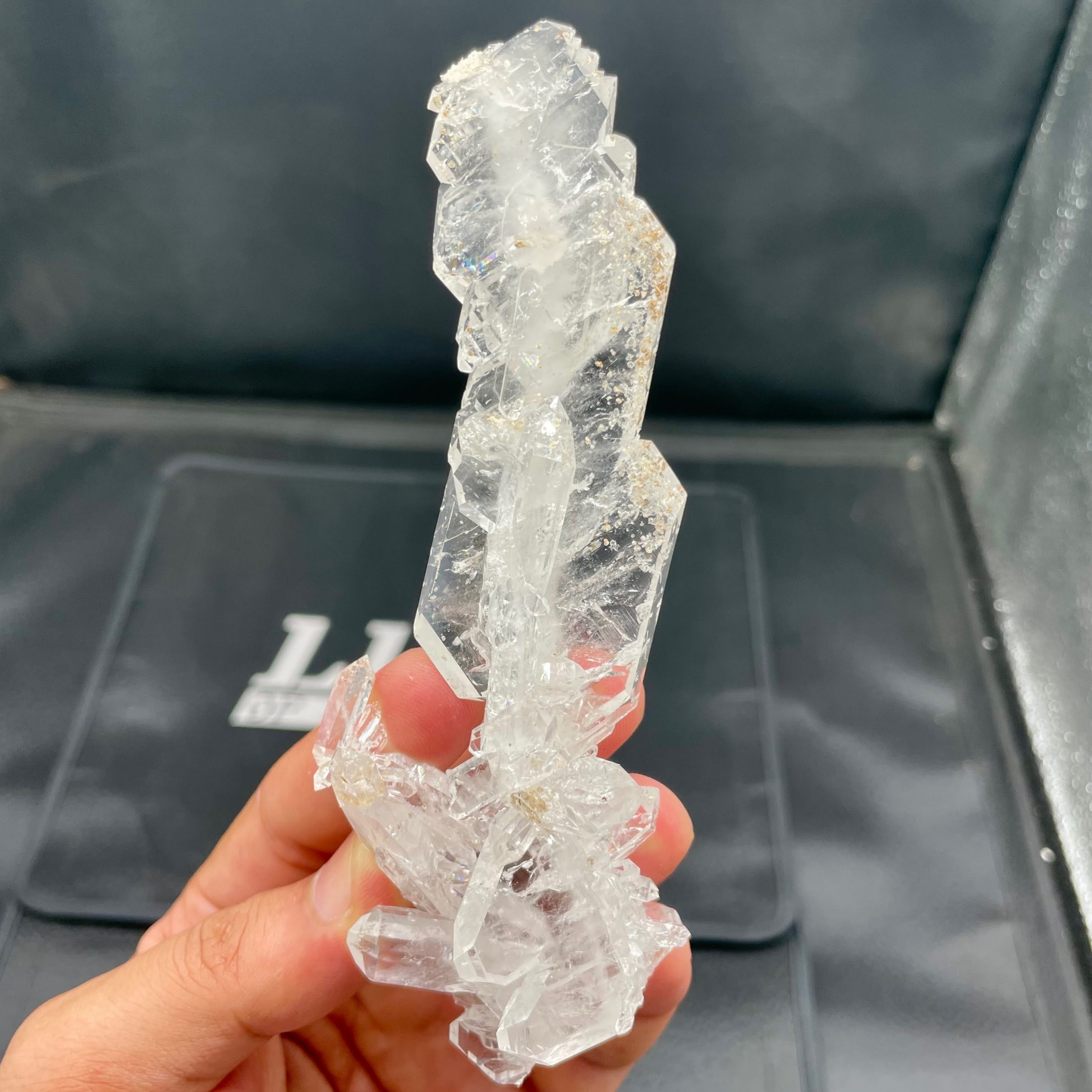 Clear Quartz Crystals Specimen