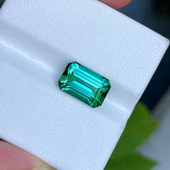 4.27 Carats Greenish Blue Tourmaline