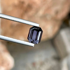 1.50 Carats Dark Gray Burmese Spinel