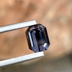 1.50 Carats Dark Gray Burmese Spinel