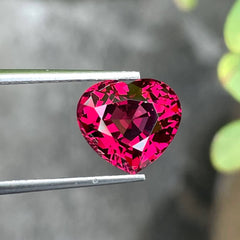 6.00 Carats Heart Shape Garnet Stone