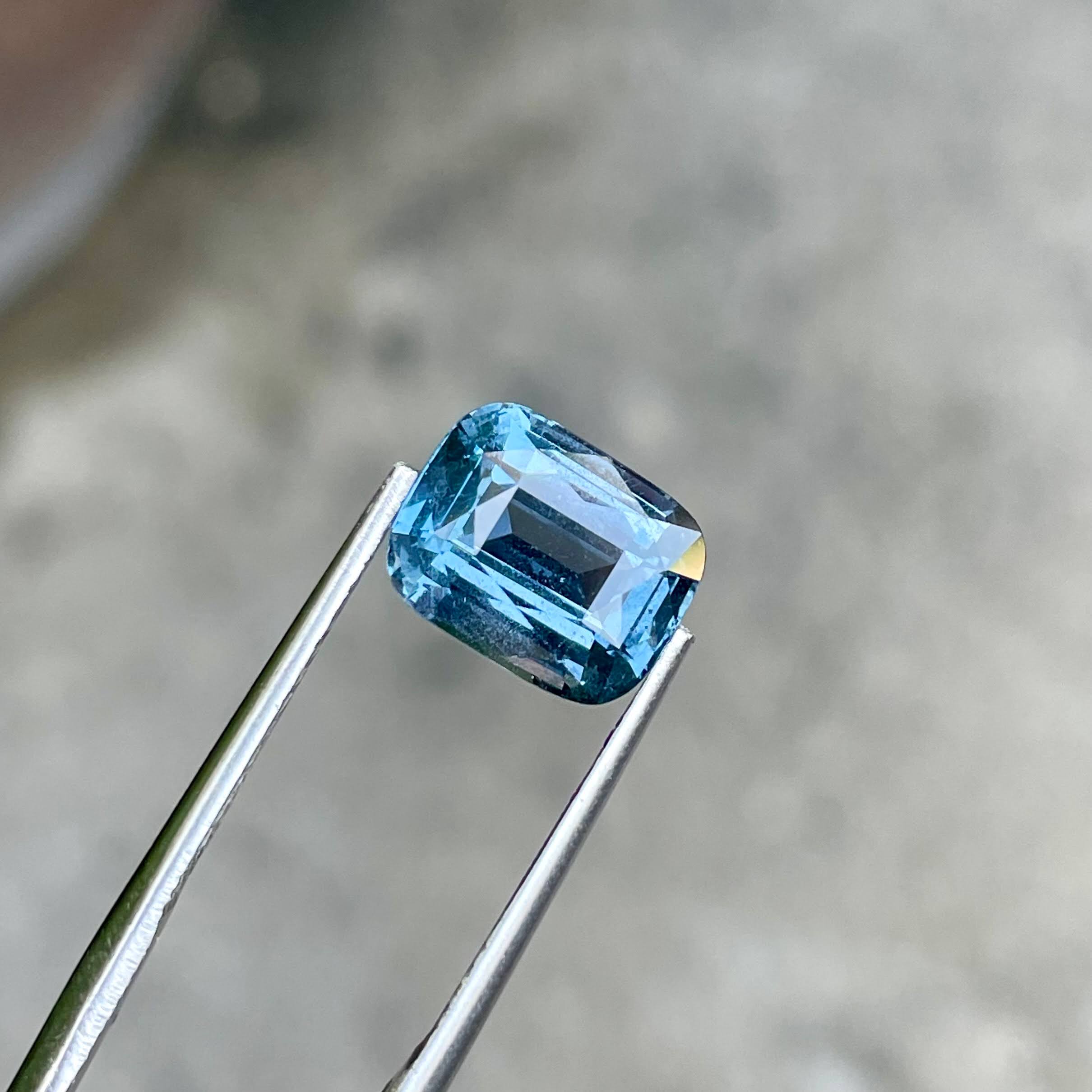 2.55 Carats Light Blue Spinel Stone