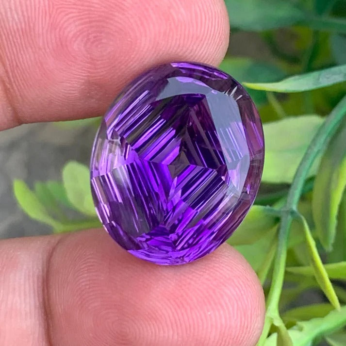 29.25ct Laser Cut Quality Amethyst