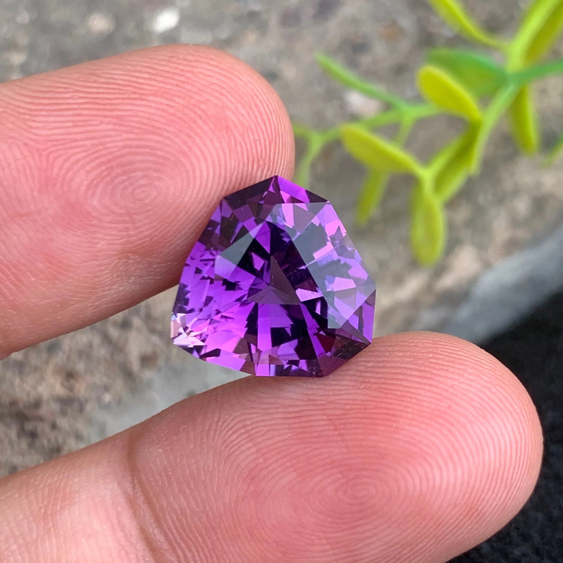 9.09ct Purple Heart Amethyst Fancy Cut