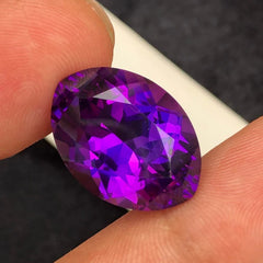 20ct Purple Eye Amethyst Gemstone