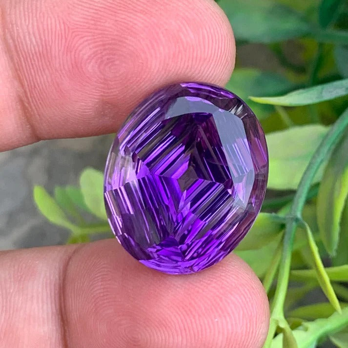 29.25ct Laser Cut Quality Amethyst