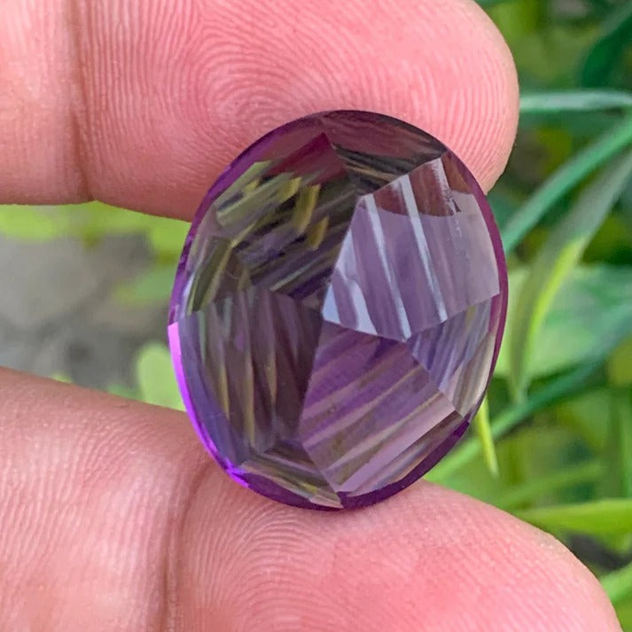 29.25ct Laser Cut Quality Amethyst