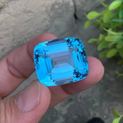 85.05Ct Natural Blue Topaz