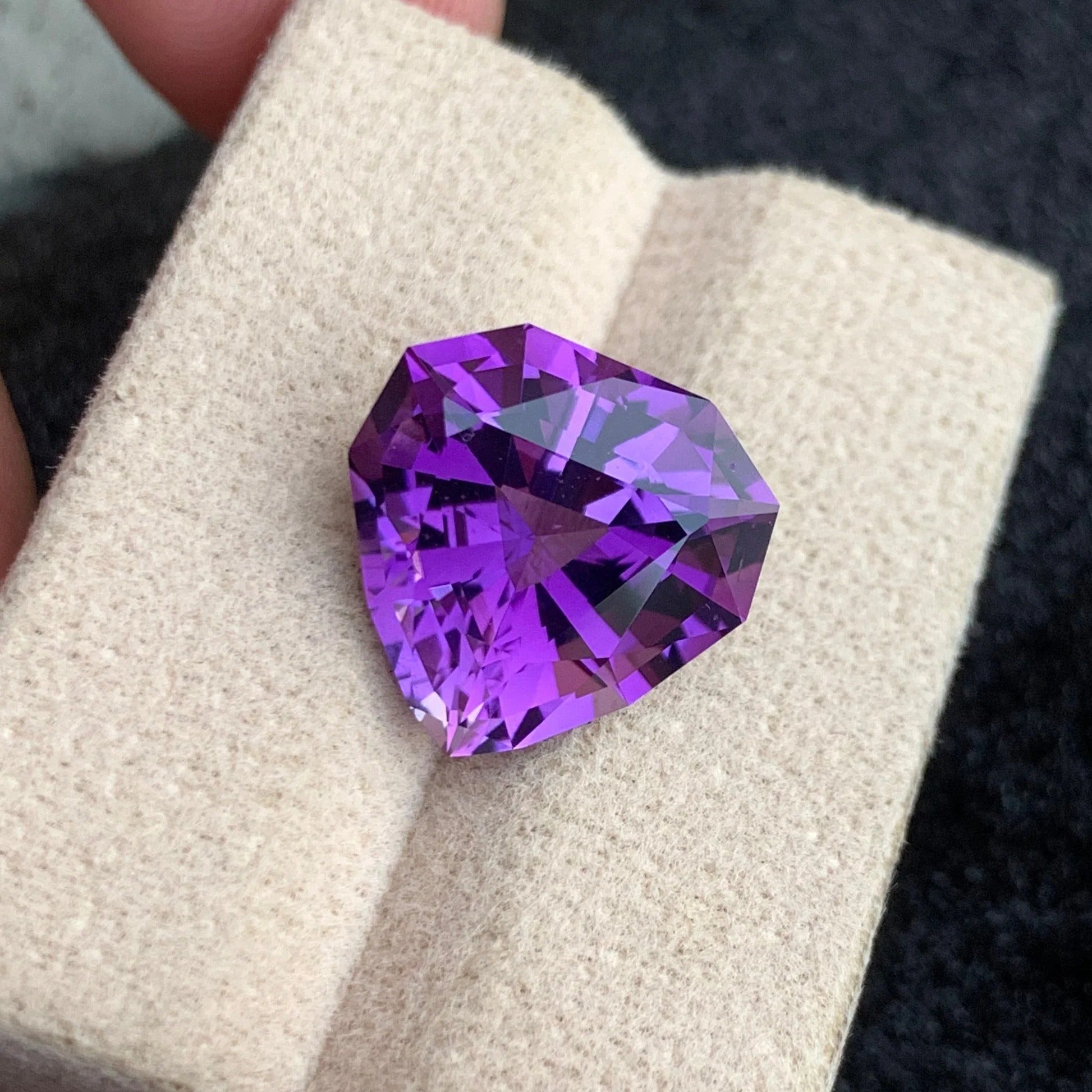 9.09ct Purple Heart Amethyst Fancy Cut