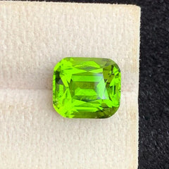 8.95ct Green Peridot Cushion Cut