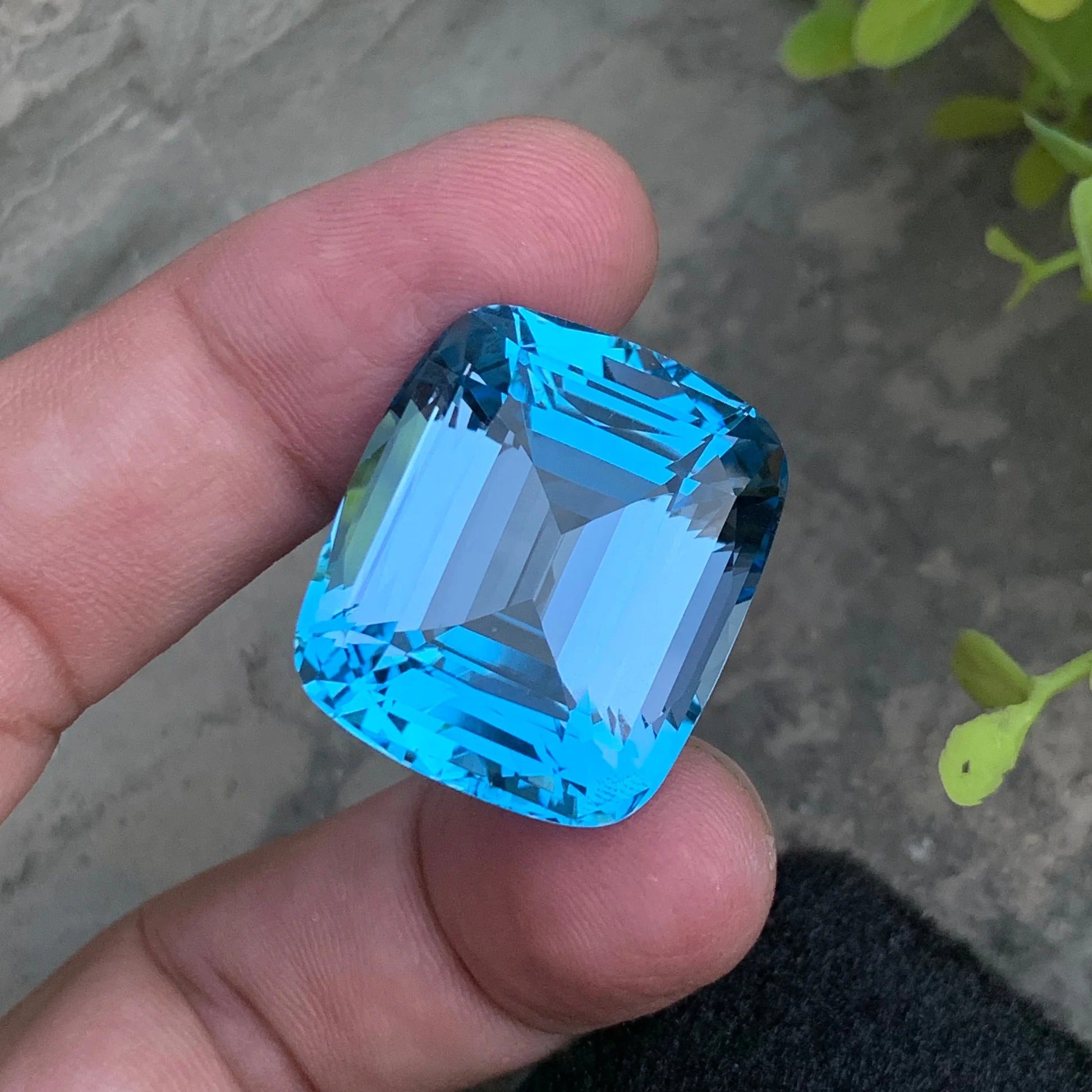 85.05Ct Natural Blue Topaz