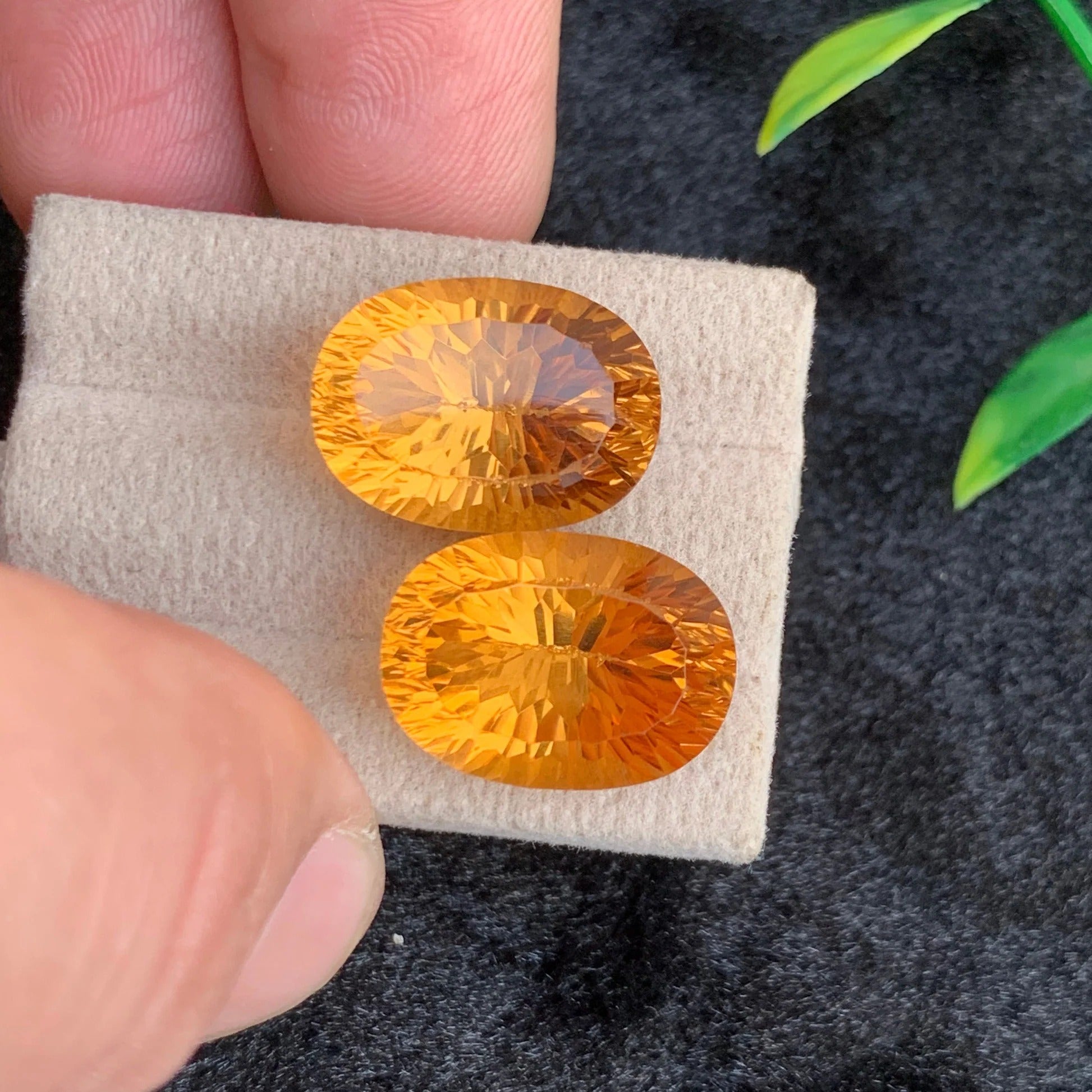 33.08Ct Citrine Pair