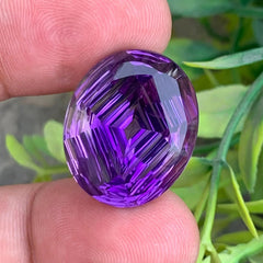 29.25ct Laser Cut Quality Amethyst