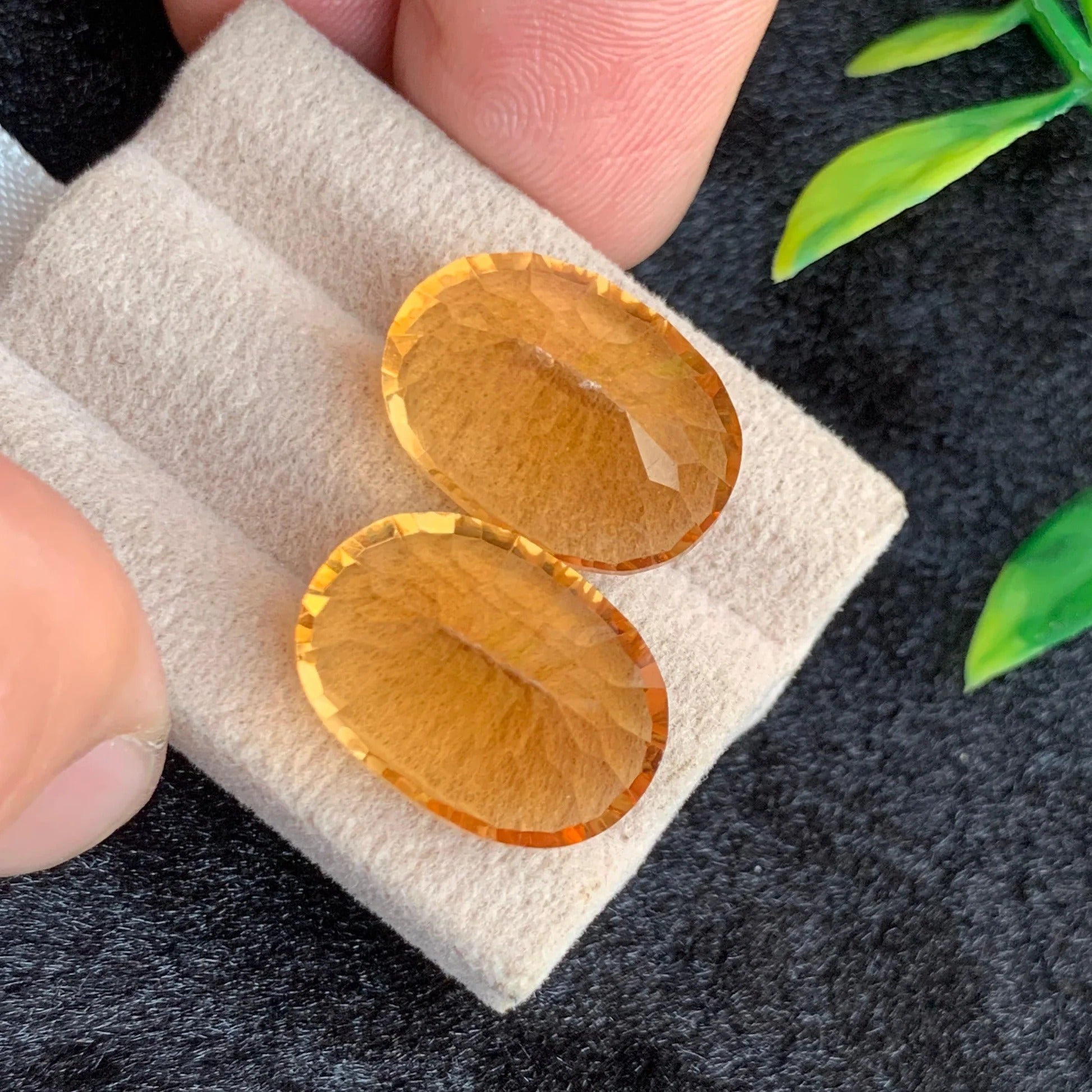 33.08Ct Citrine Pair