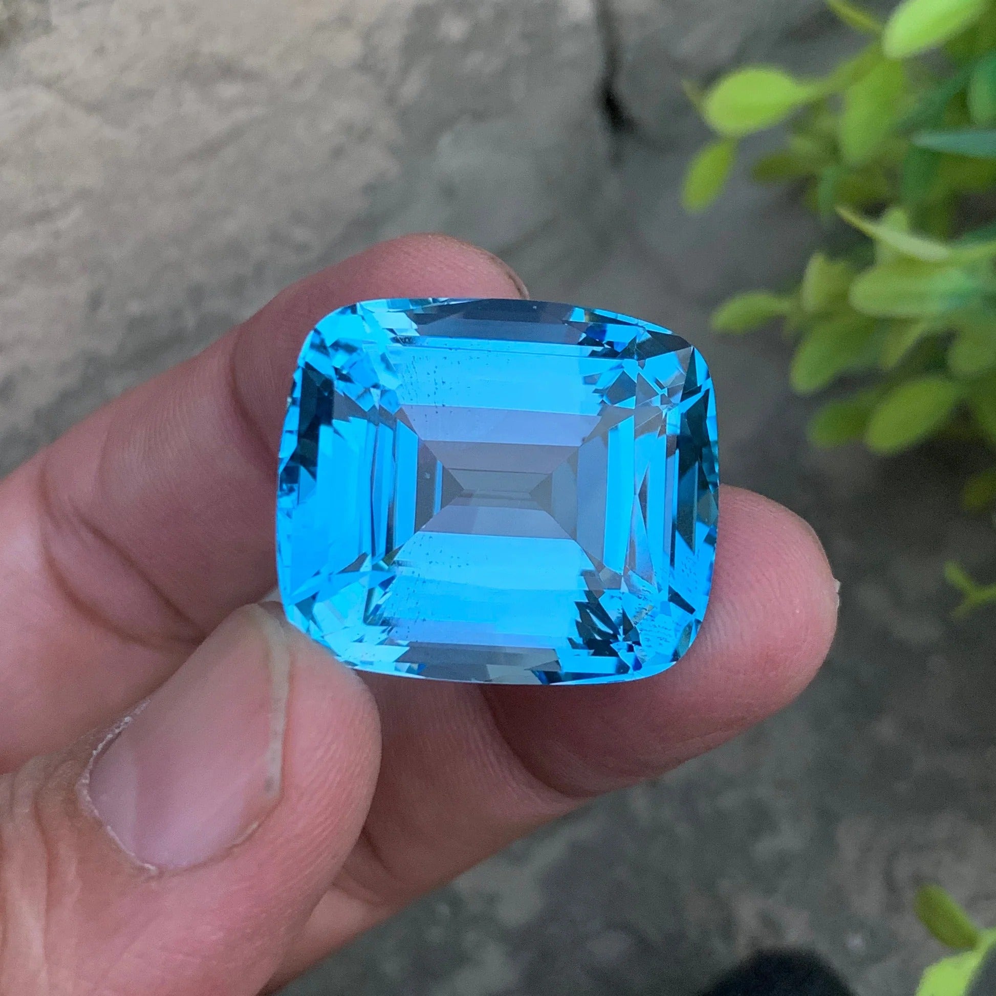 85.05Ct Natural Blue Topaz