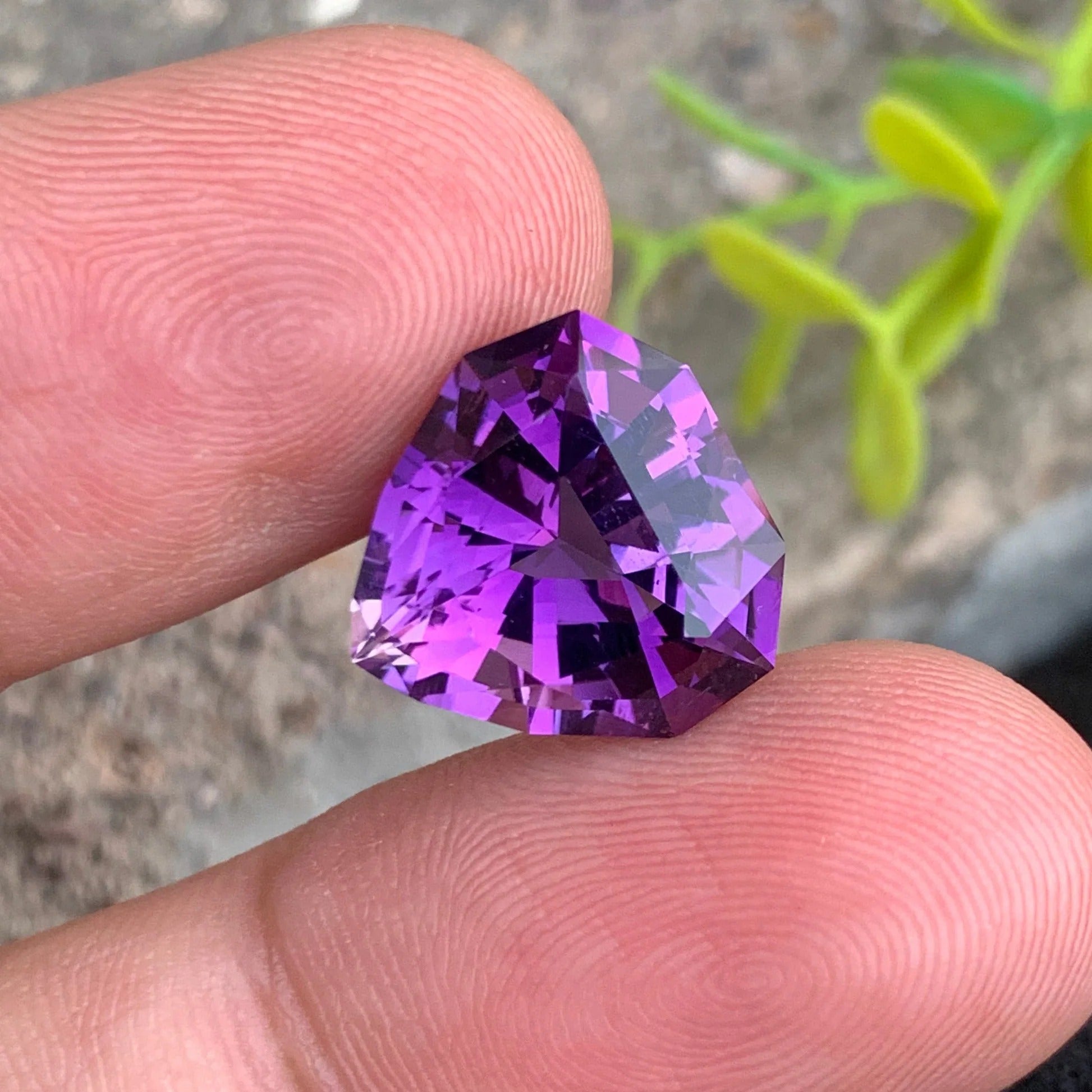 9.09ct Purple Heart Amethyst Fancy Cut