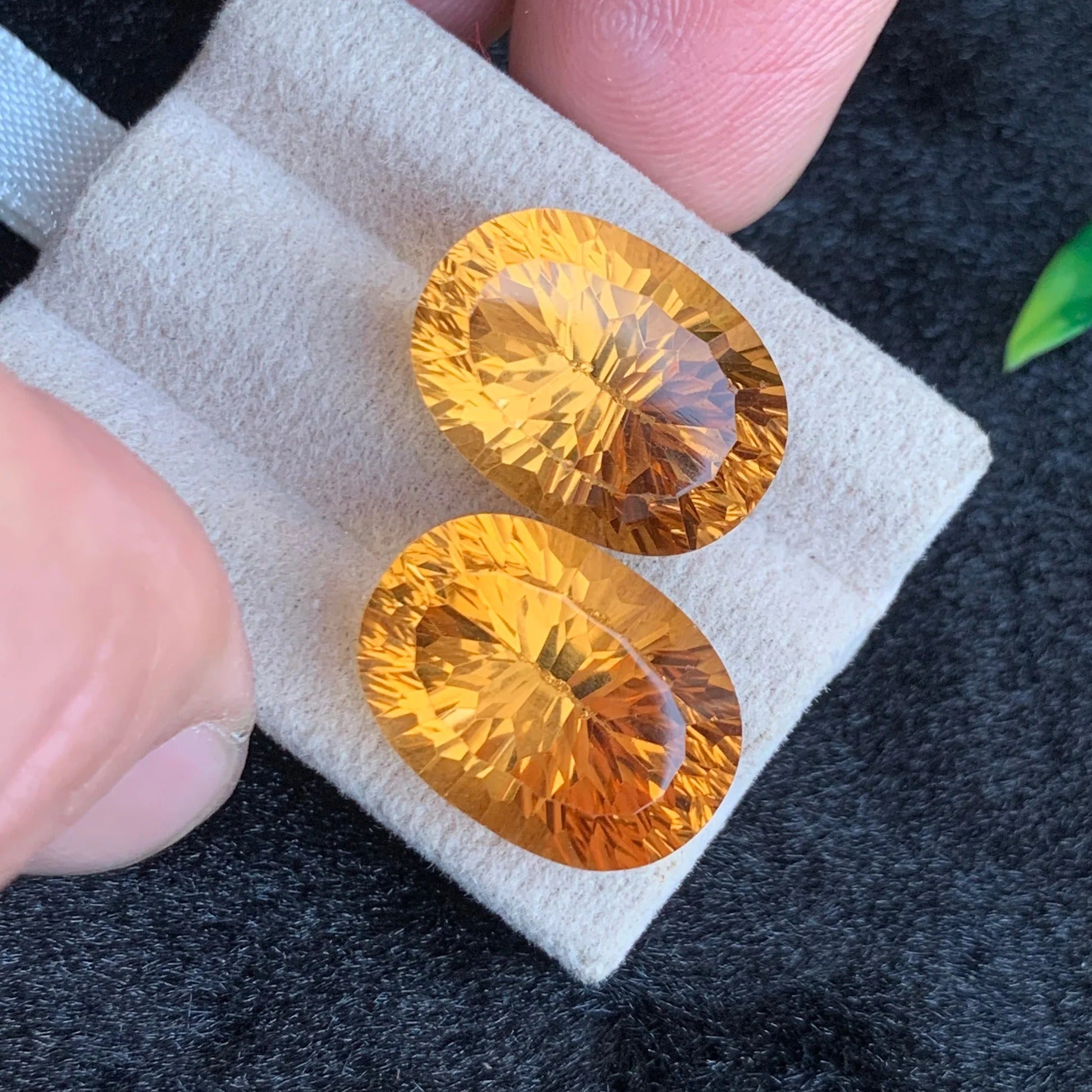 33.08Ct Citrine Pair