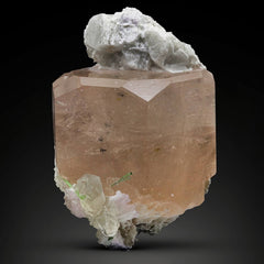 Morganite Gem with Kunzite, Tourmaline