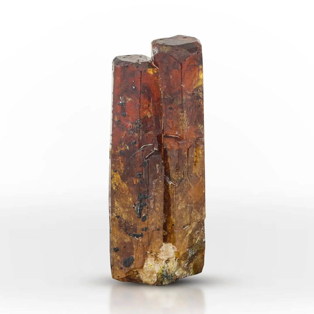 Attached Couple of Bastnasite Crystals