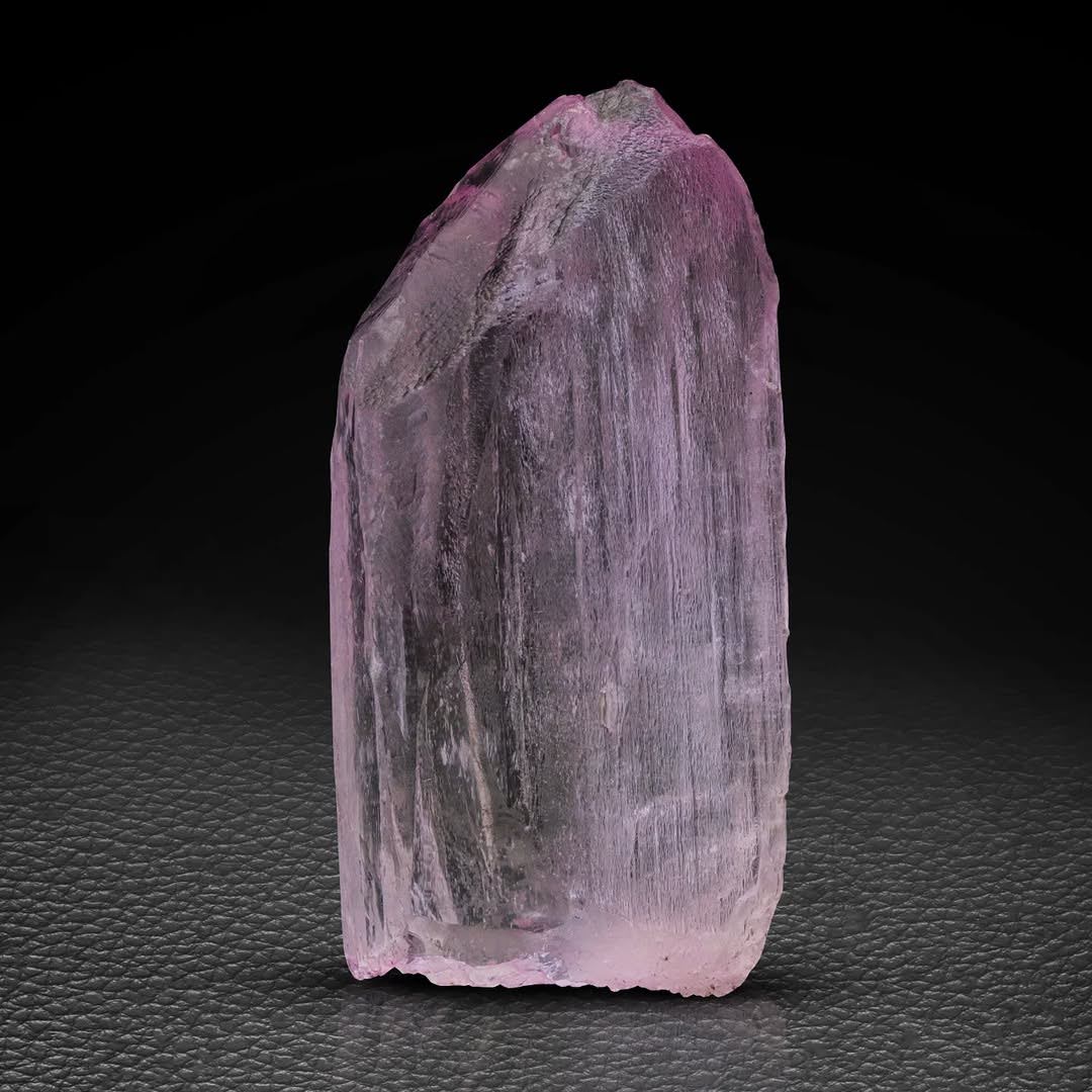 Double Terminated Pink Kunzite Crystal