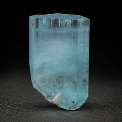 Blue Aquamarine with Needle Inclusions