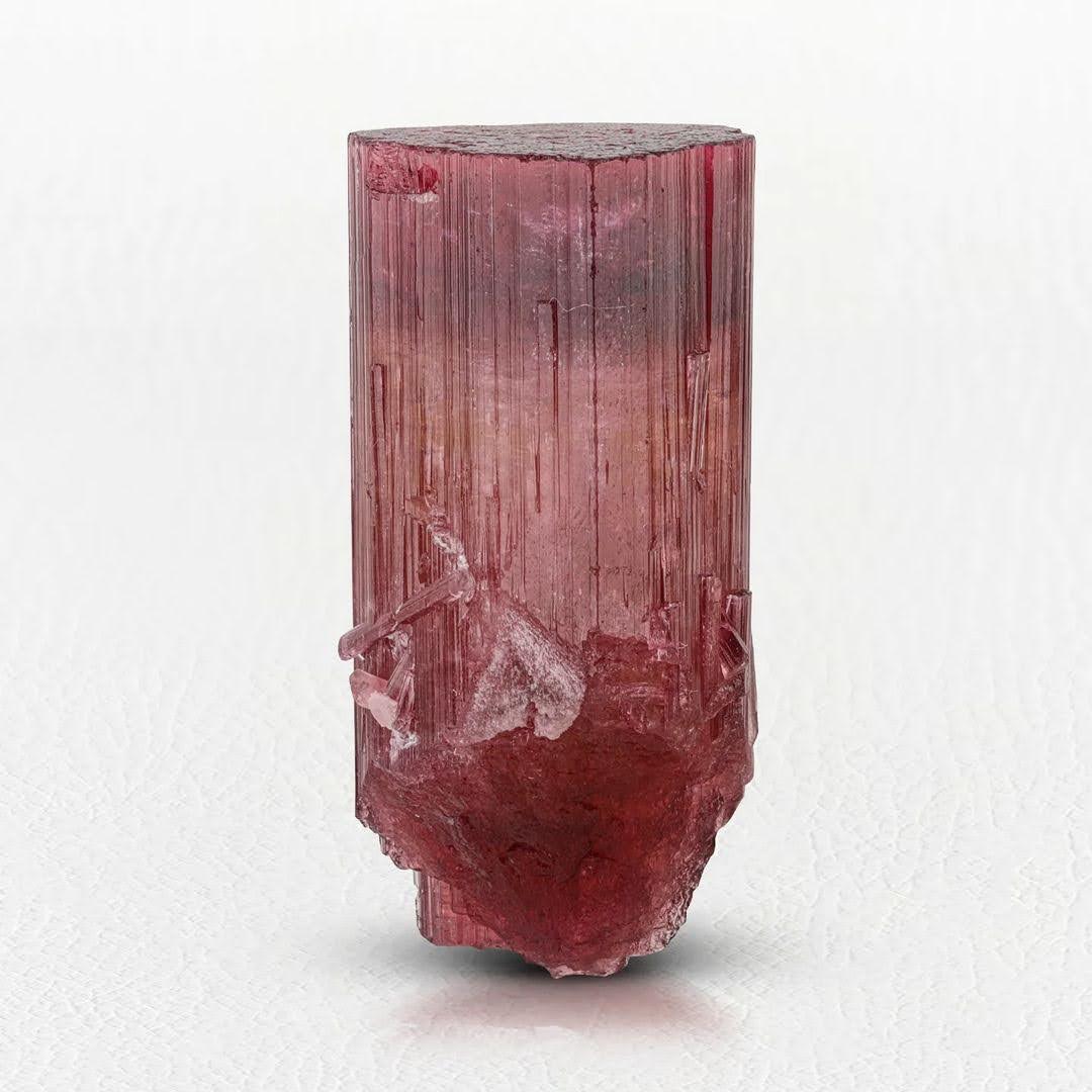 Pink Rubilite Tourmaline Crystal