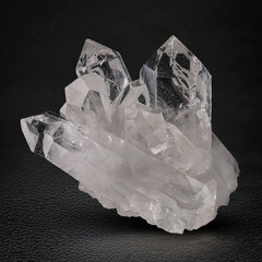 Pointed Quartz Crystal Cluster 