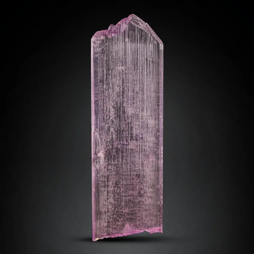 Big Cabinet Size Pink Kunzite Crystal