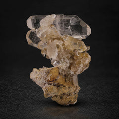 Brown Faden Quartz Crystal Cluster