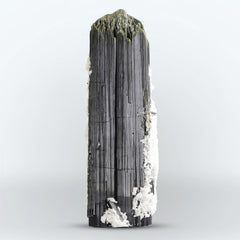 Black Tourmaline with Cleavelandite