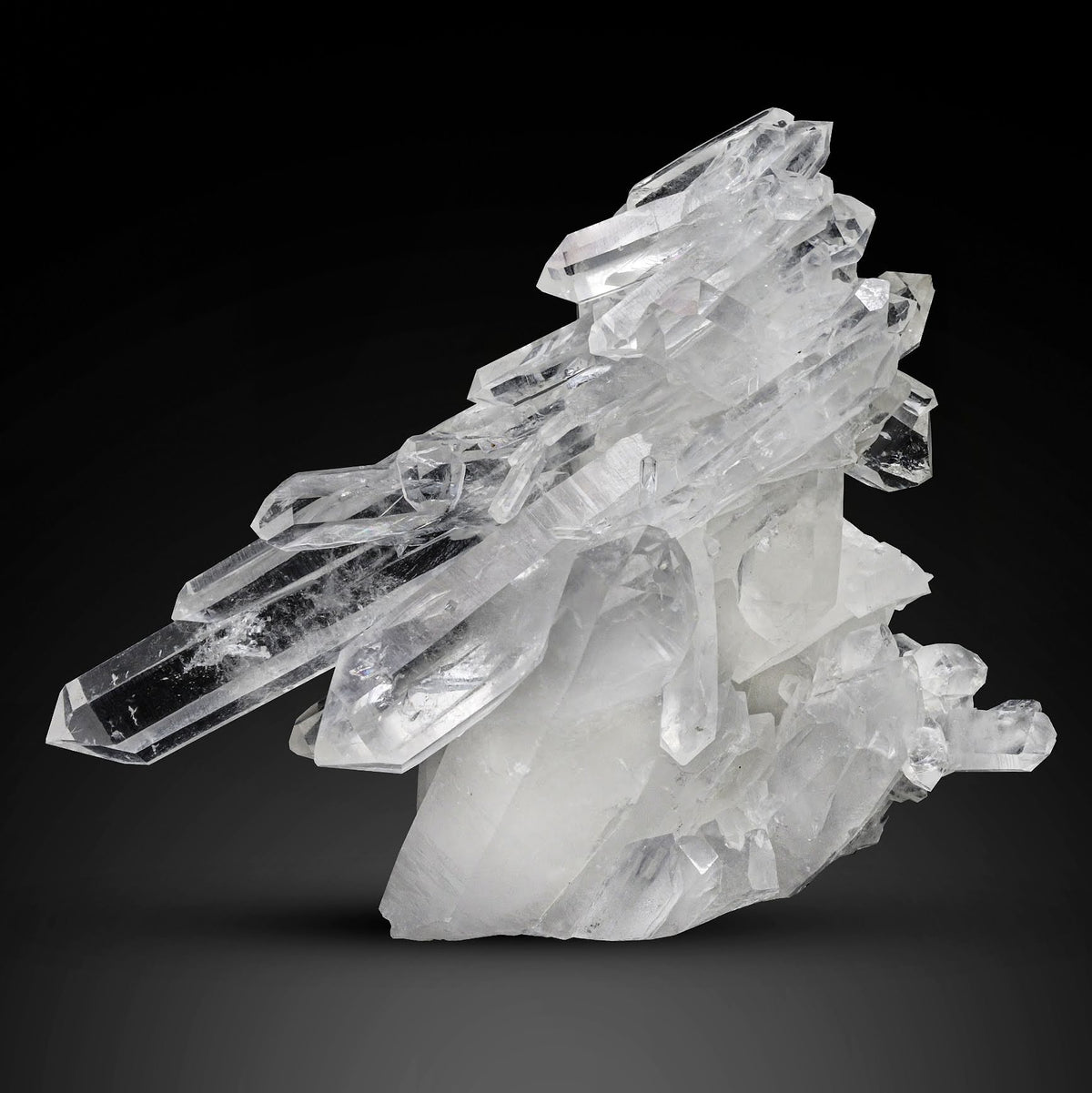 Quartz Crystals Cluster with Clarity