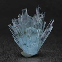 Blue Aquamarine Crystal Cluster