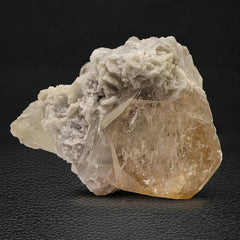 Morganite on Quartz & Cleavelandite