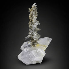 Chlorite Quartz Cluster on Matrix