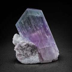 Bi color Kunzite on Albite Matrix