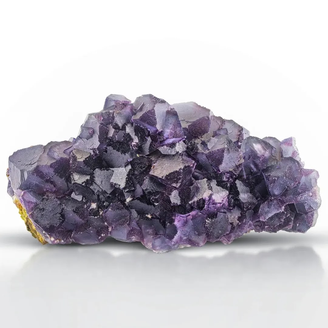 Fluorite Crystal Cluster on Matrix