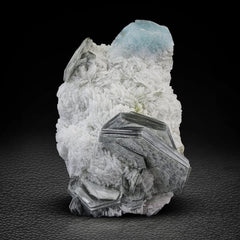 Muscovite & Cleavelandite & Aquamarine