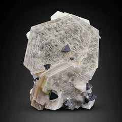 Muscovite Mica Sheets with Tourmaline