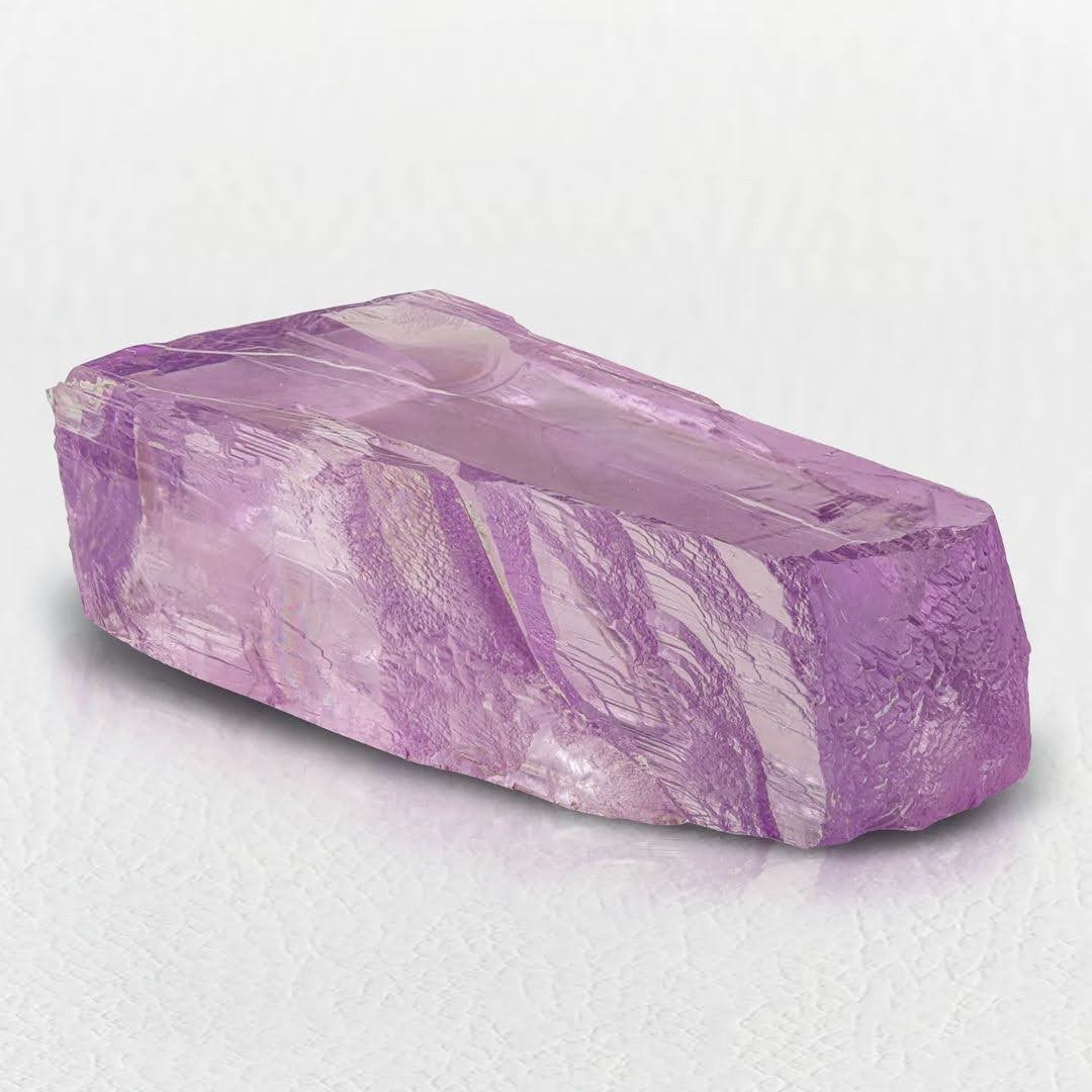 Double Terminated Pink Kunzite Crystal