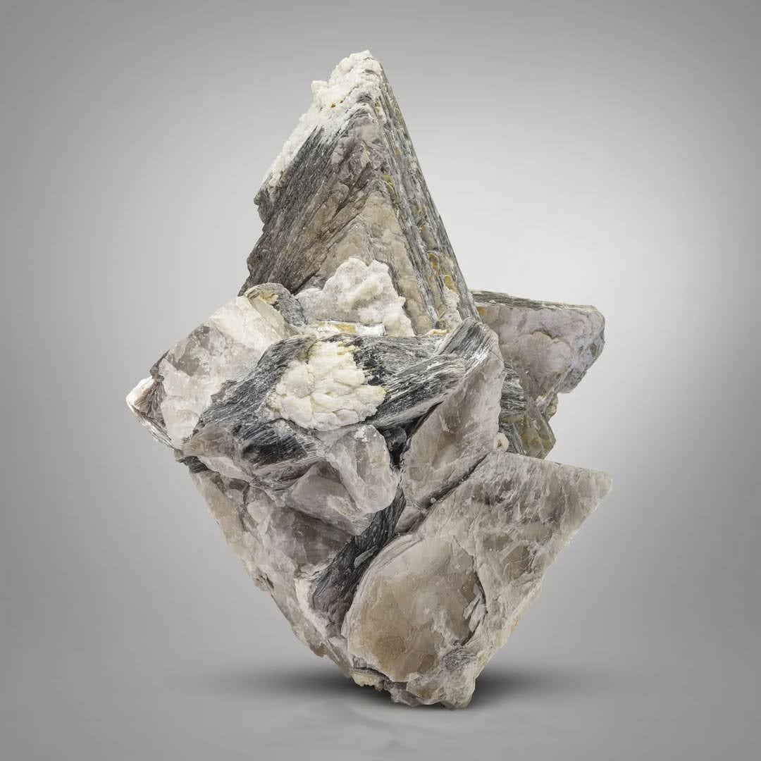 Artistic Star Muscovite Mica Cluster