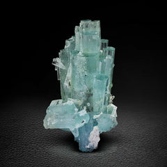 Vibrant Aquamarine Crystal Cluster