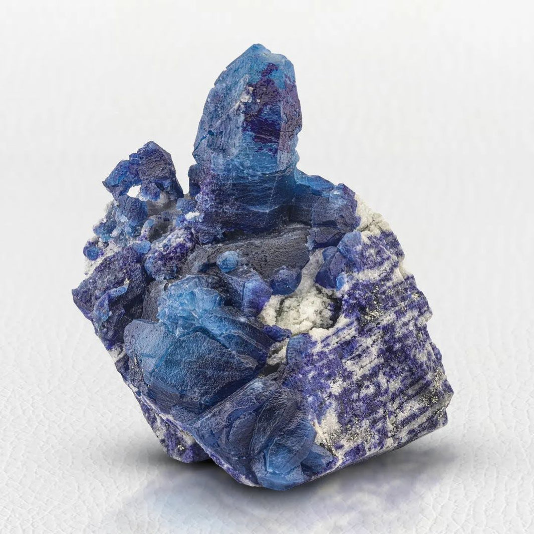 Wow 268 grams Lazurite Specimen combine popular with Calcite and Pyrite from Afghanistan.