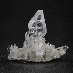 Faden Quartz Cluster On Matrix